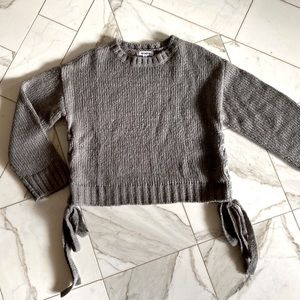 BB Dakota Side-Tie Sweater